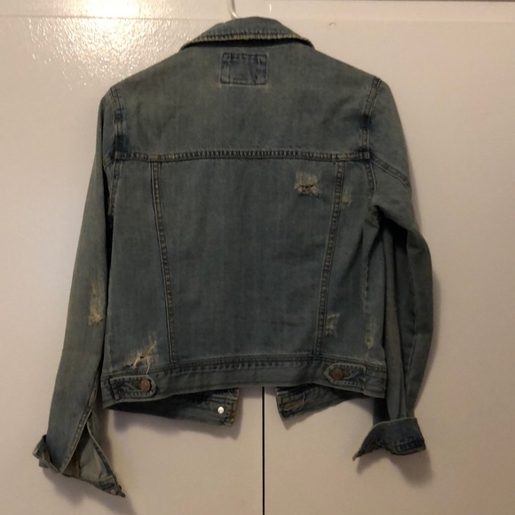 Distressed Denim Jacket - Picture 3 of 3